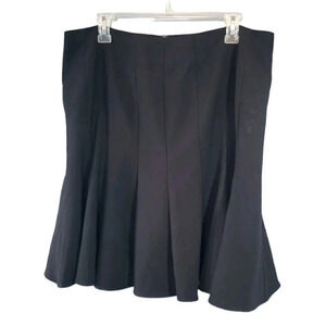 New York And Company Black Trumpet Skirt Size 18 NWT